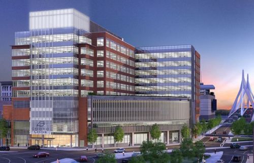 CBT Architect rendering of the Hines Raymond project for Greenway Center.