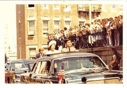 Queen of England and Michael Dukakis in NE (Mark Petrigno)