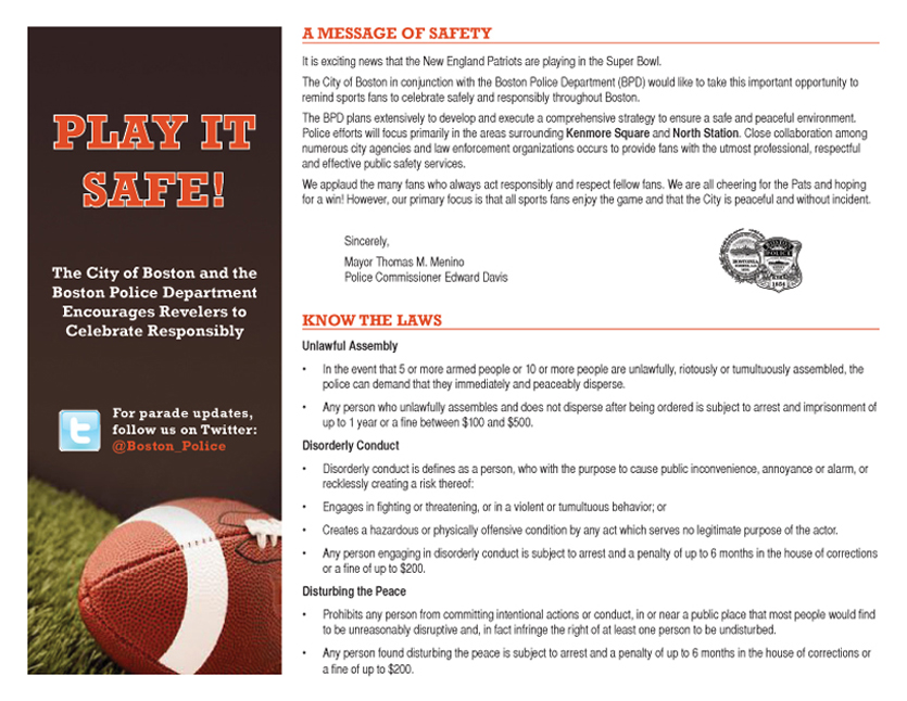 Tips For A Safe Super Bowl Celebration