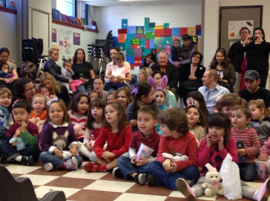 Kids at Easter Puppet Show - Photo by Laura DiPaulo