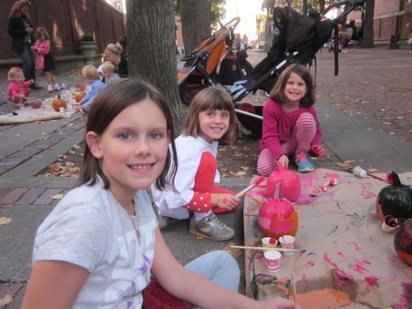 Pumpkin Painting on the Prado, 2013!