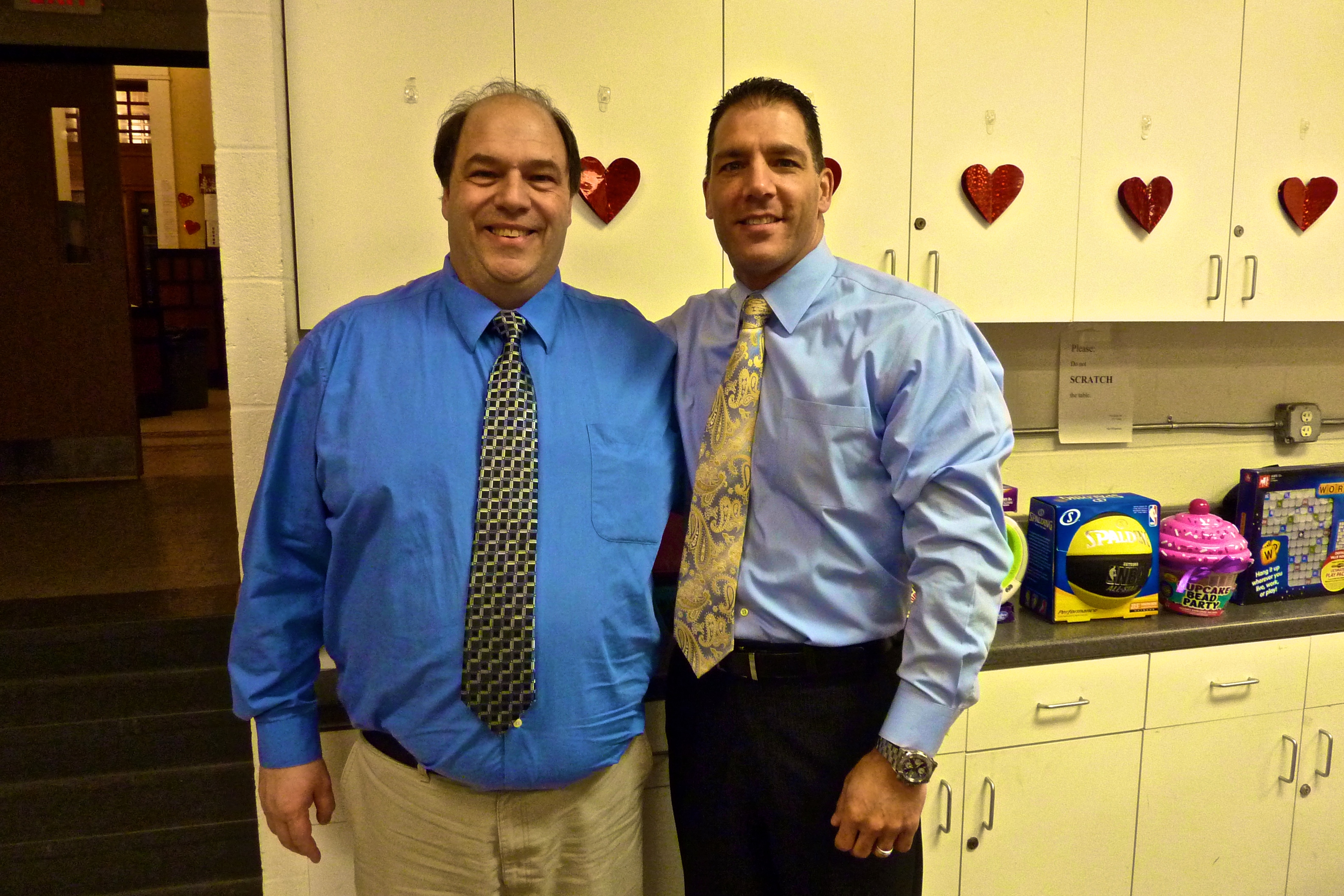NEAD's John Romano and guest speaker Steven Siciliano
