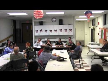 Boston Police talking Strategy in local meeting