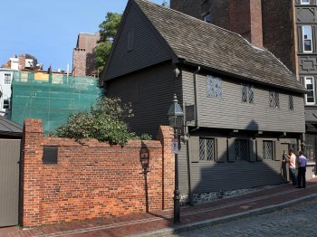 Paul Revere’s House in the North End. Photo by David L. Ryan of the Boston Globe