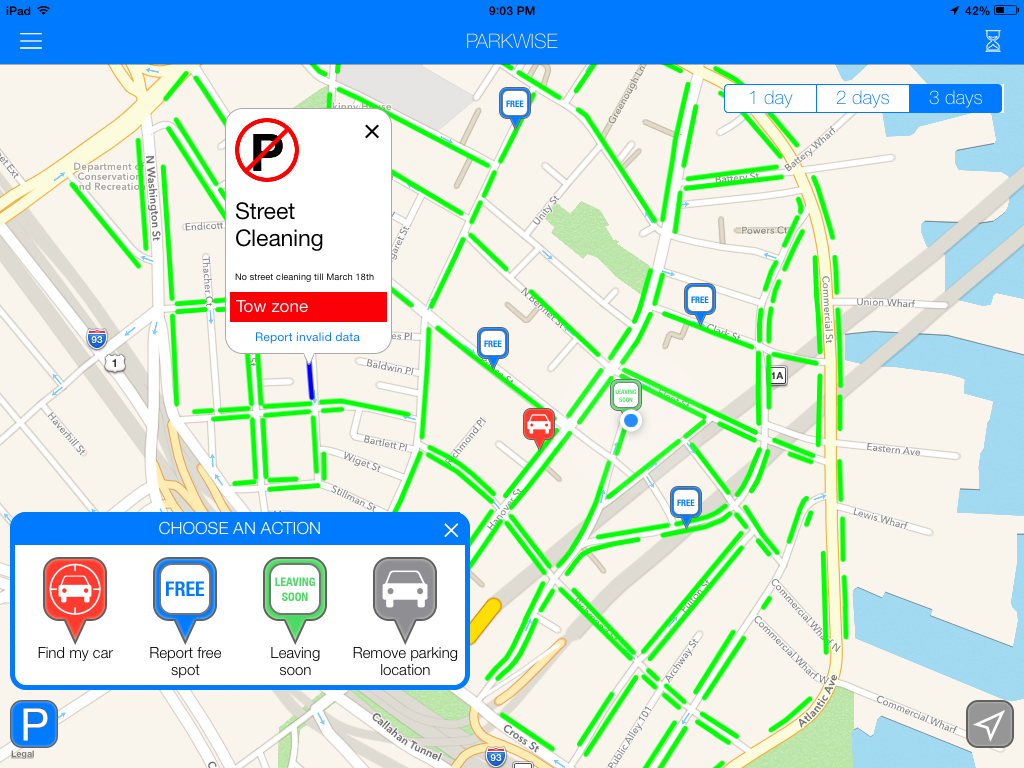 Boston Street Cleaning & Parking Guide, Street Sweeping