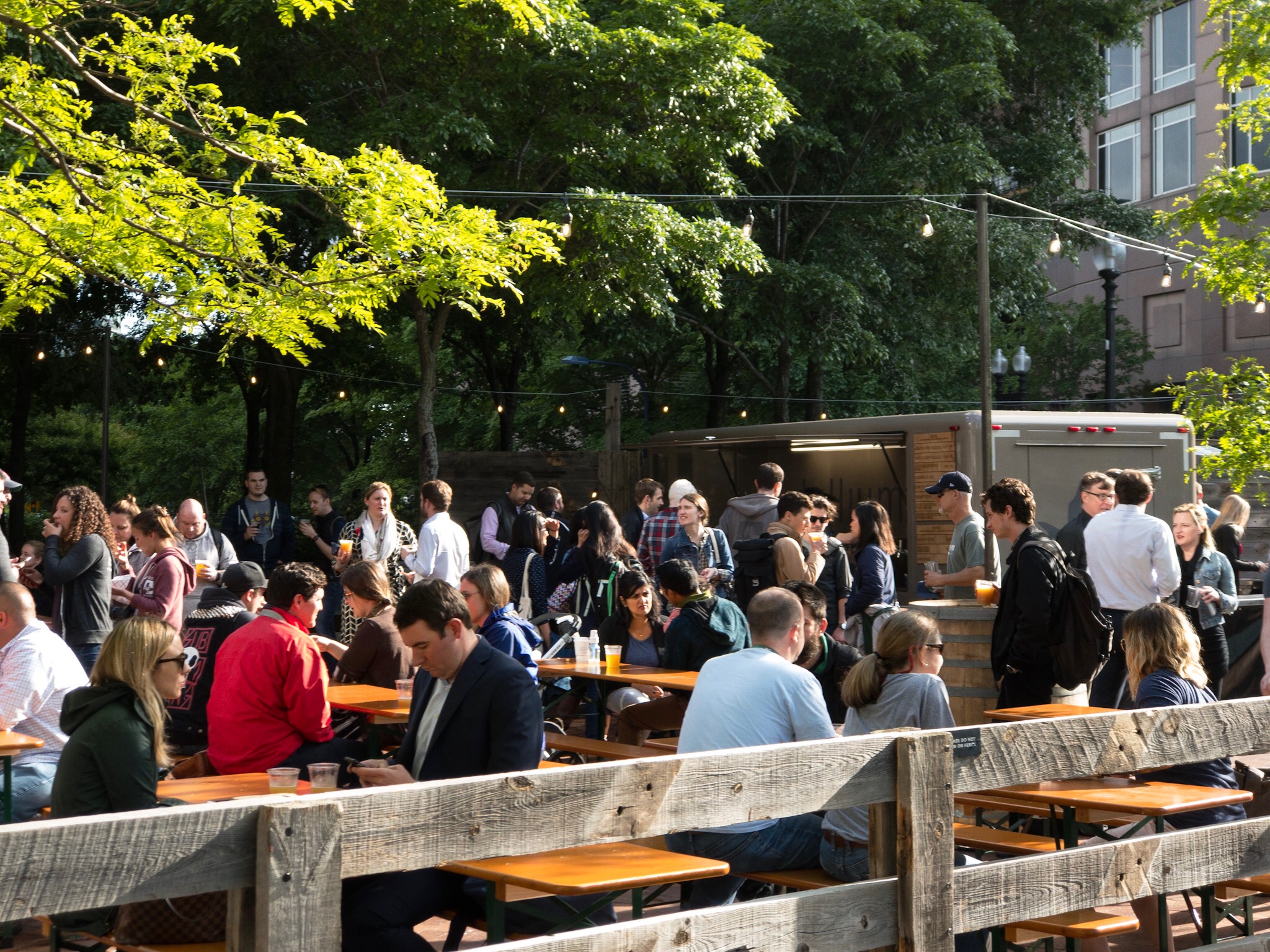 Trillium Beer Garden Returns To The Greenway This Summer