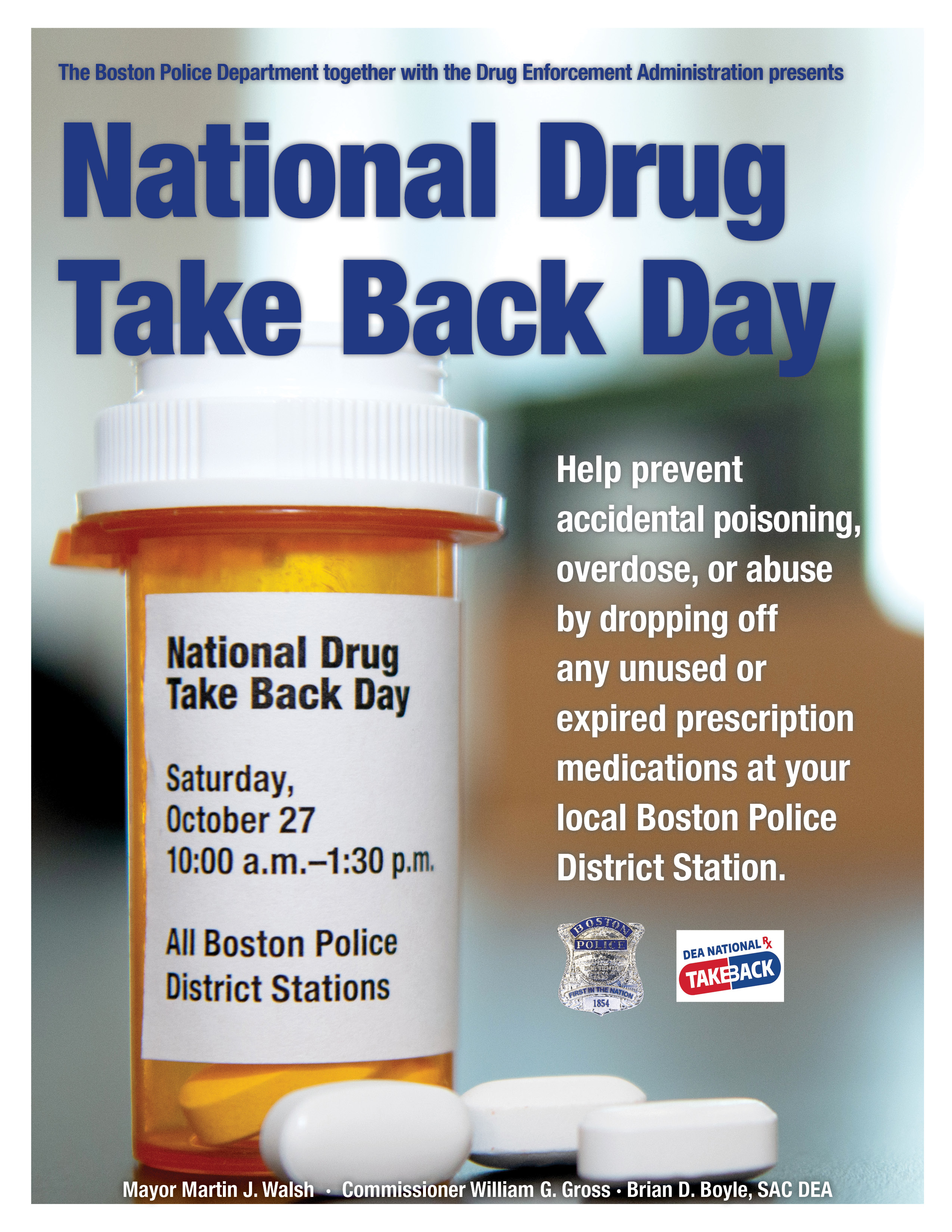 North End / Waterfront Local Police Information & Drug Take Back Day ...